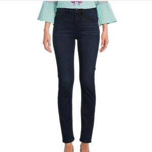 7 for all Mankind Slim Straight Leg Jeans Enhance Me Sculpting Jen7 Size 0 NEW